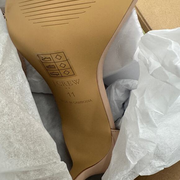 J. CREW New in Box Ankle Strap Heel Sandal in Beige // 11 - Picture 14 of 14